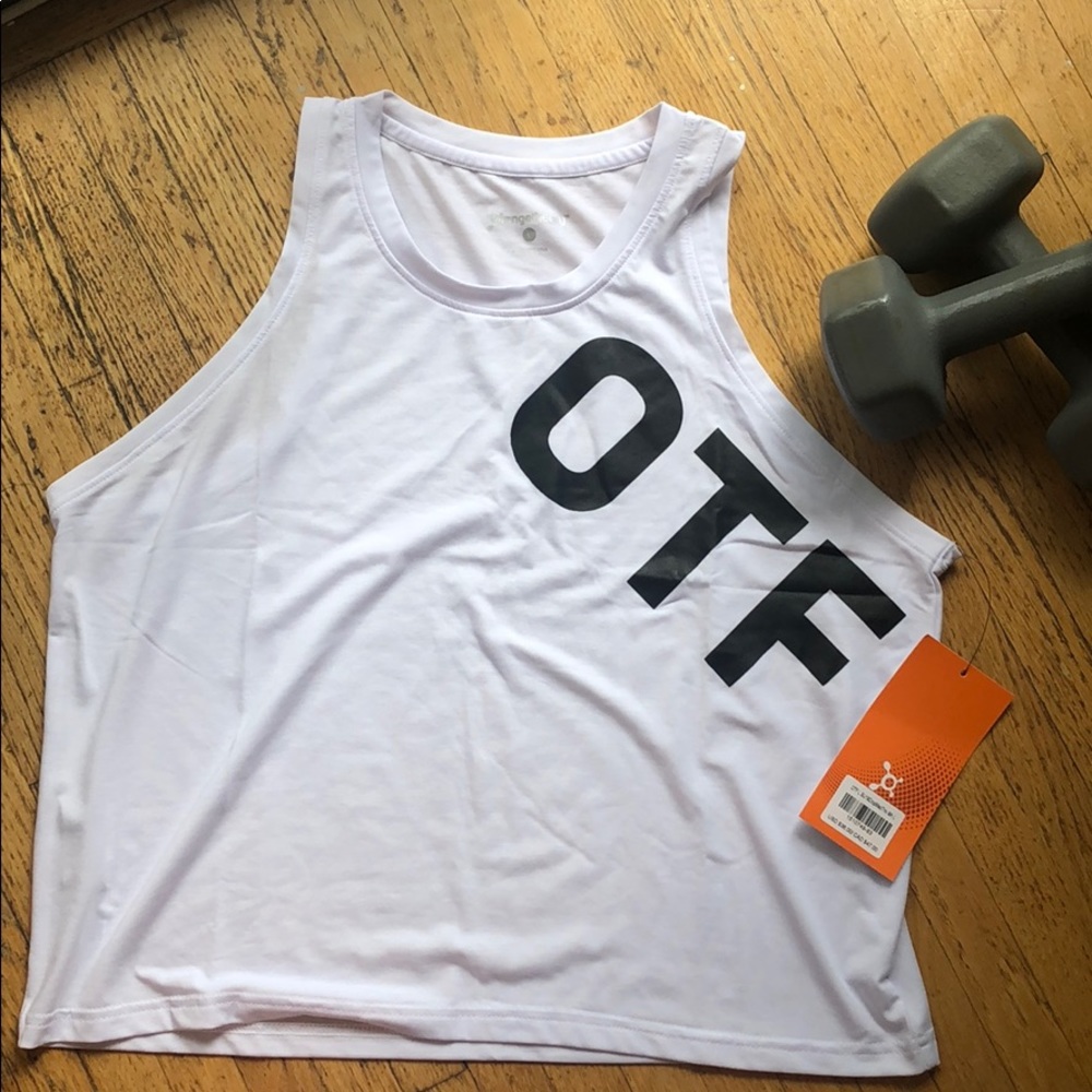 Orangetheory Ladies Crop Muscle Tank